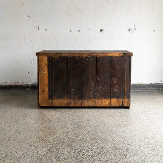Grey Bead Board Cabinet