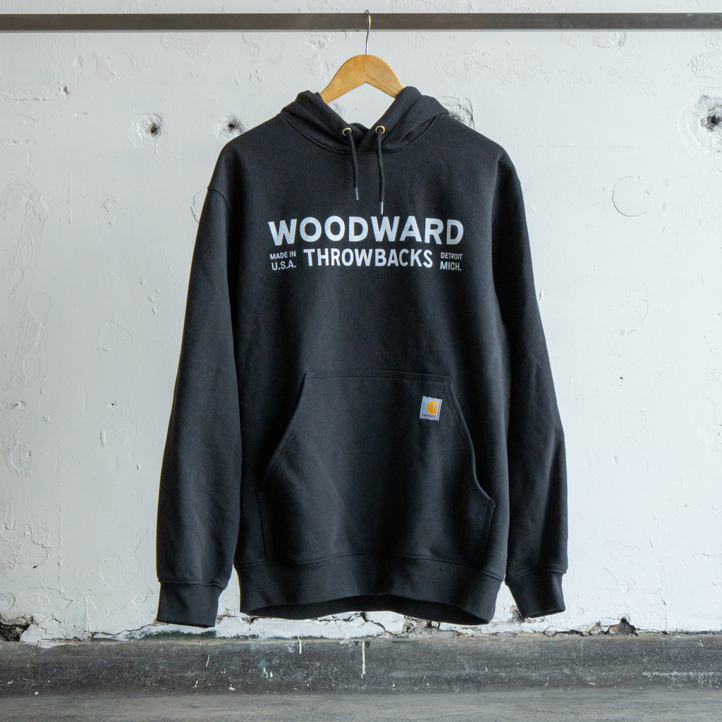 WT X Carhartt hoodie midnight front view