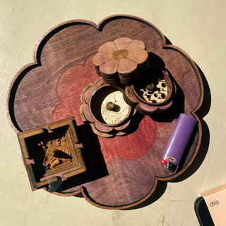 Flora Smudge Tray - Woodward Throwbacks