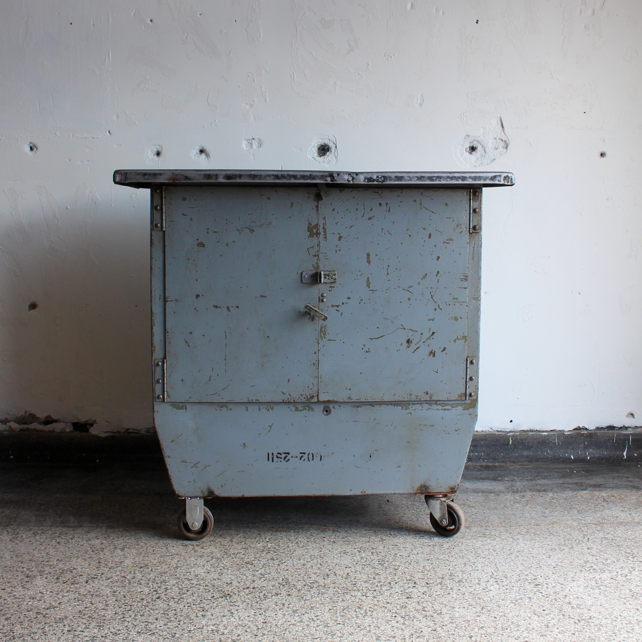 Vintage Industrial Bar Cart