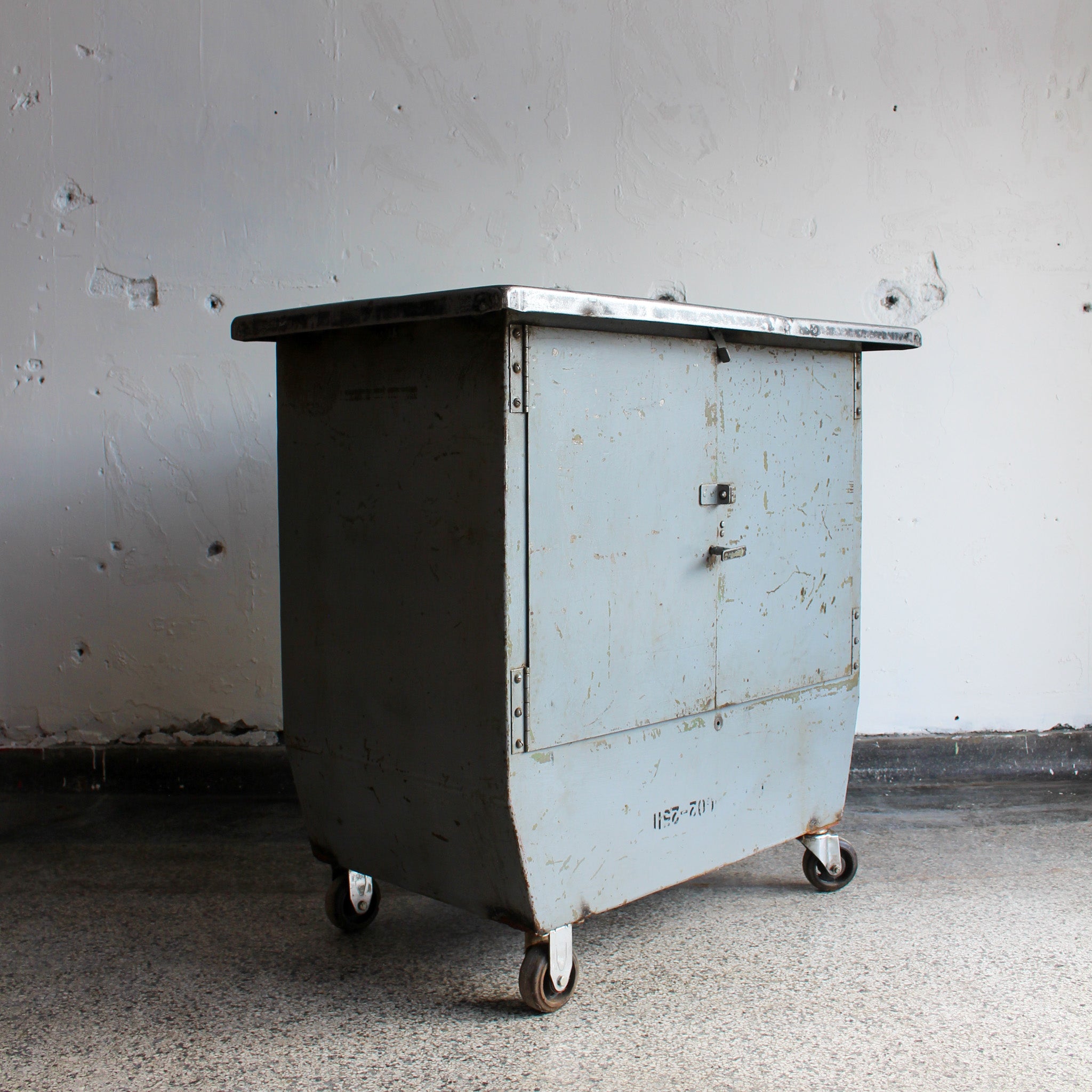 Vintage Industrial Bar Cart