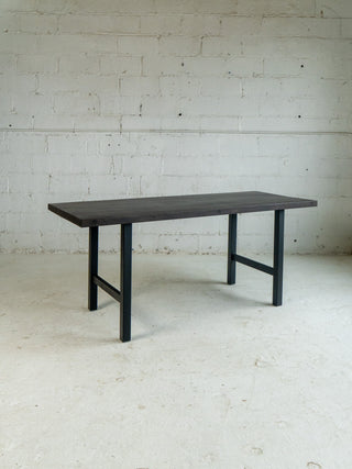 Industrial Maple Dining Table