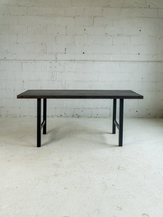 Industrial Maple Dining Table