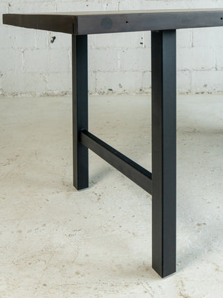 Industrial Maple Dining Table