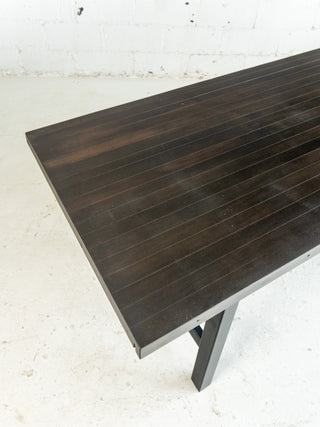 Industrial Maple Dining Table