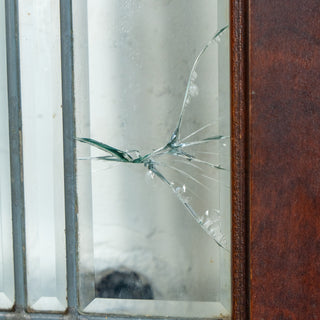 Leaded Glass French Doors No.2