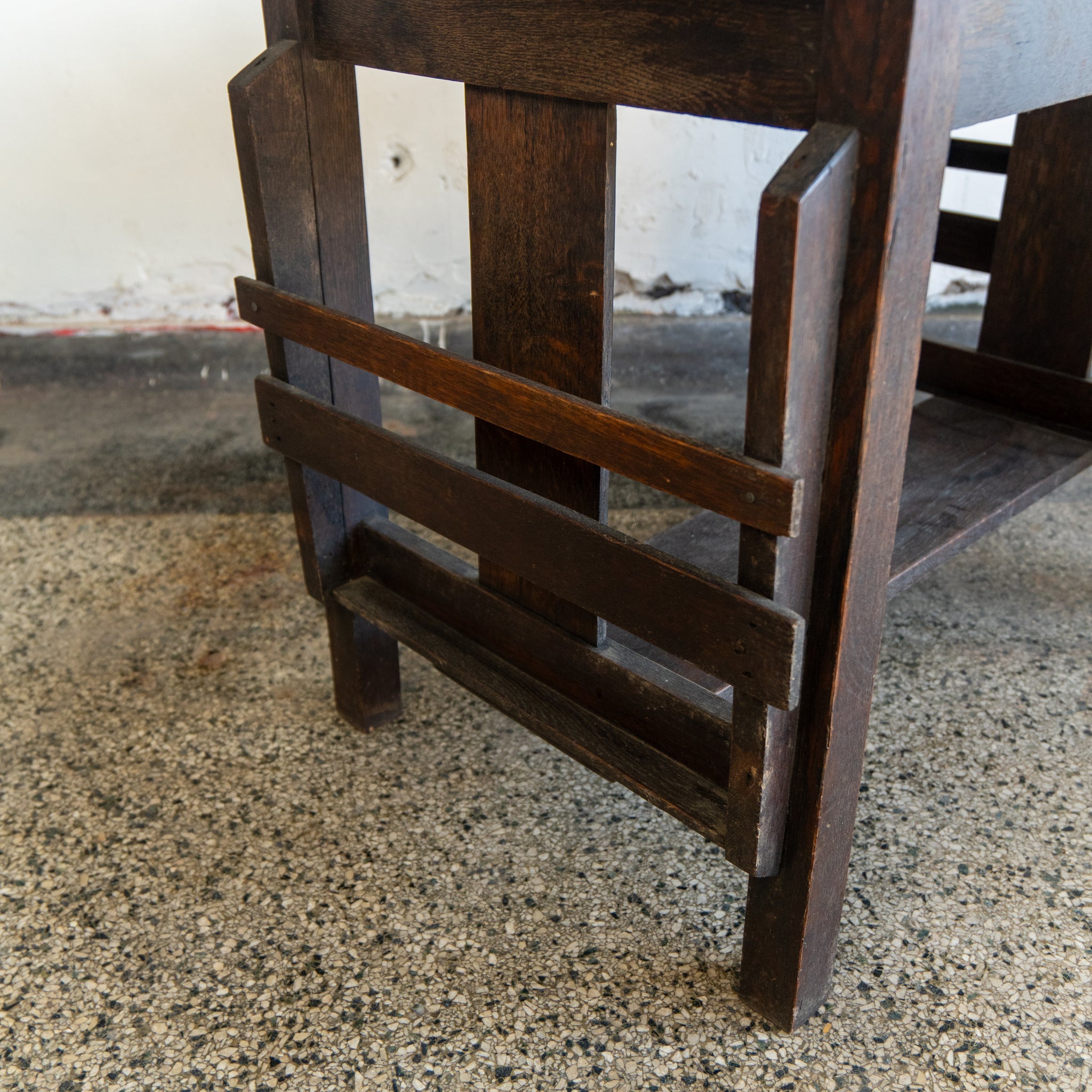 Leather Wrapped Table