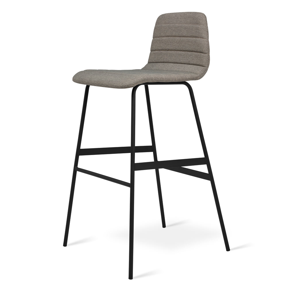 lecture bar stool upholstered pixel truffle full view