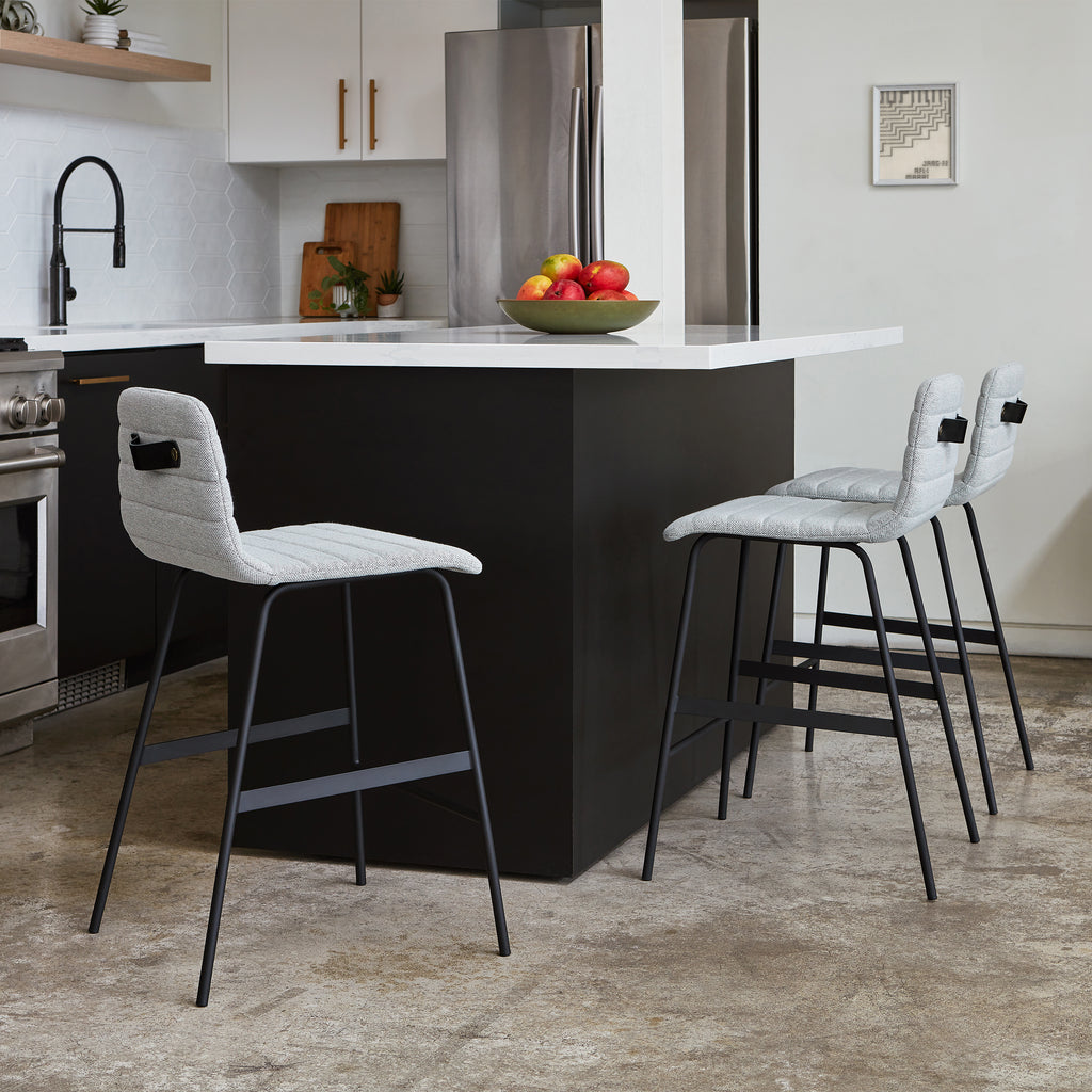 lecture counter stool upholstered pixel shale lifestyle view
