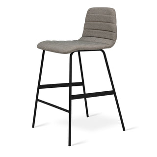 Upholstered Lecture Bar & Counter Stool - Woodward Throwbacks