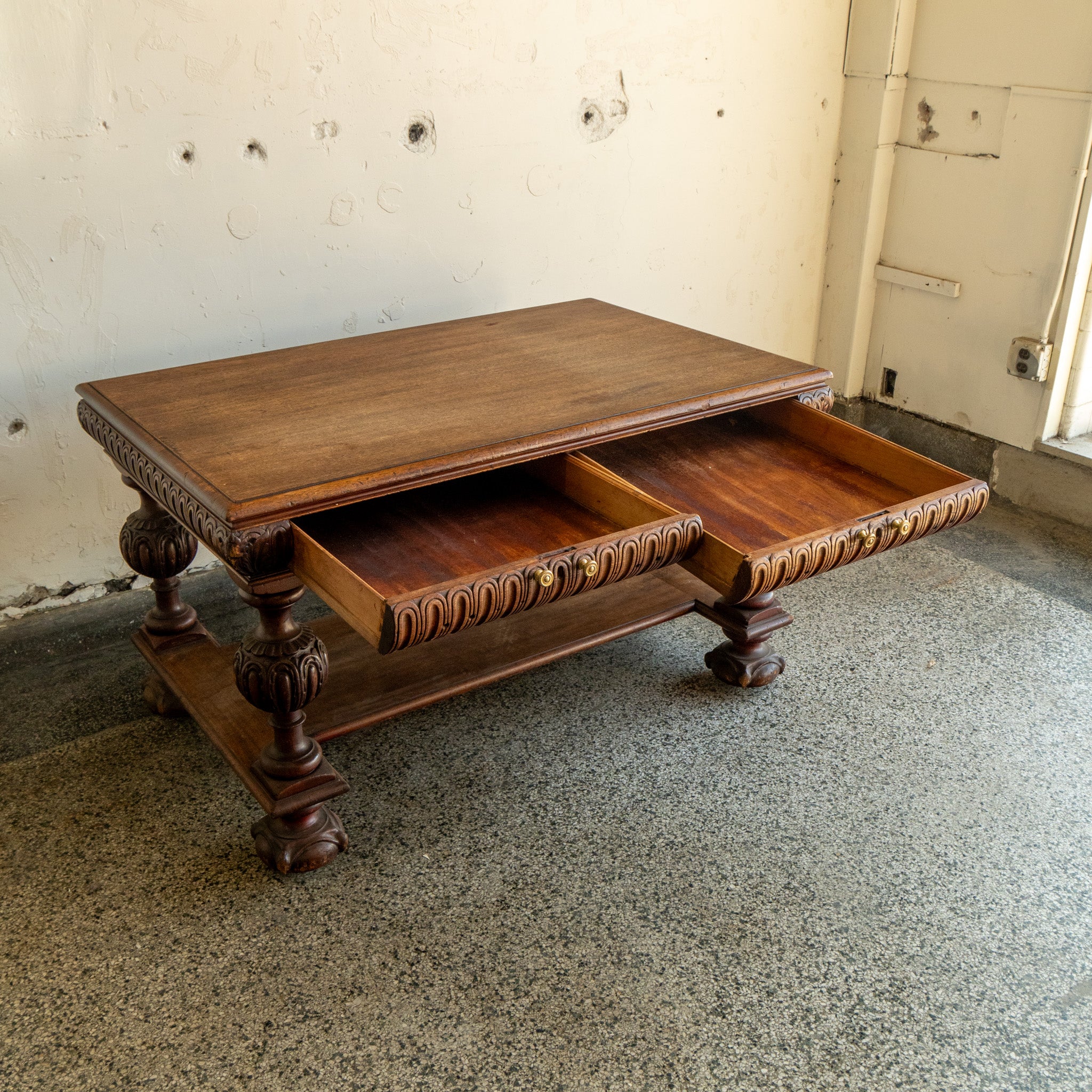 Vintage Library Table