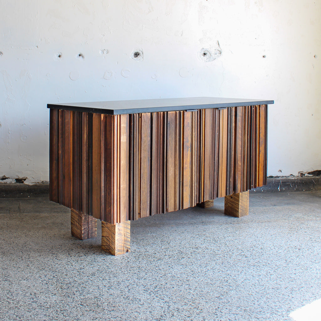 MCS credenza full view reclaimed wood