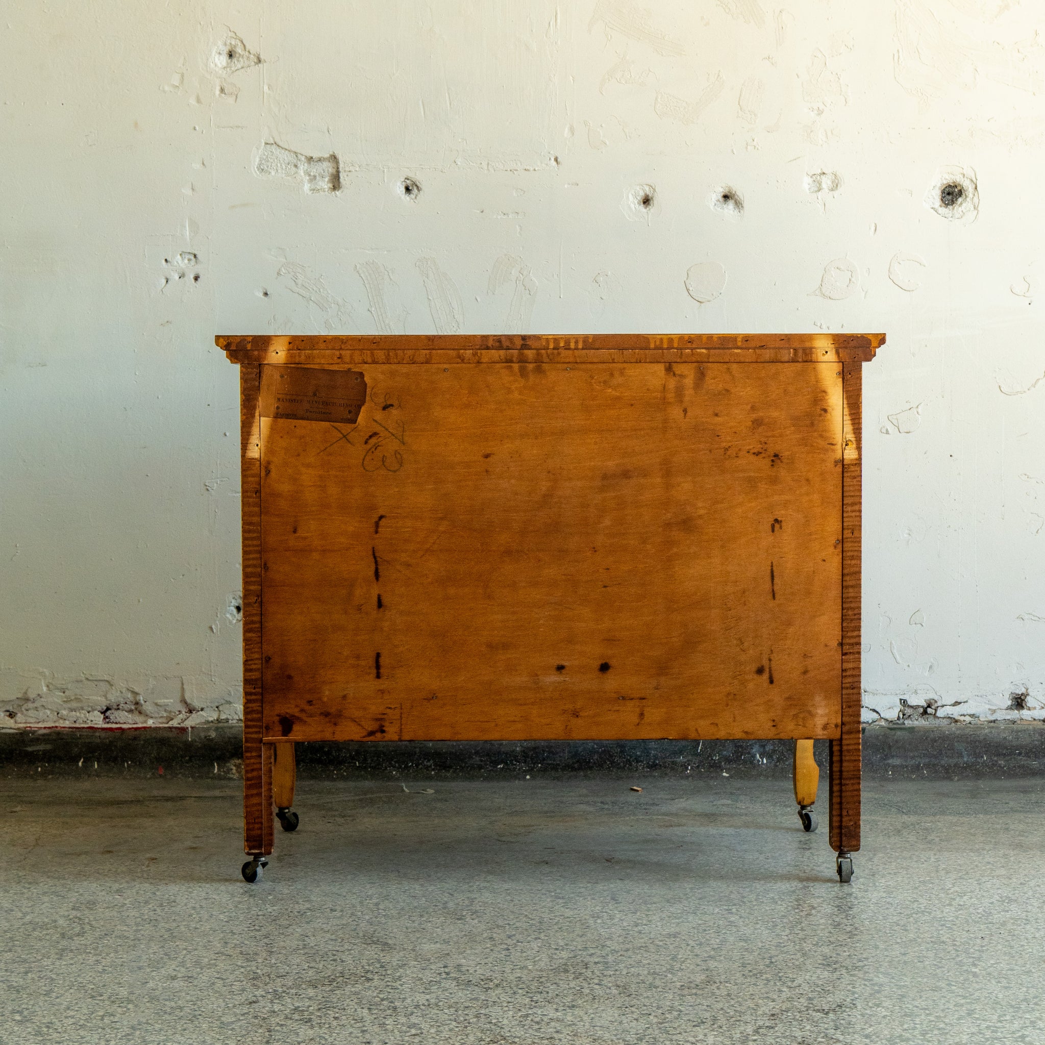 Midcentury Maple Lowboy