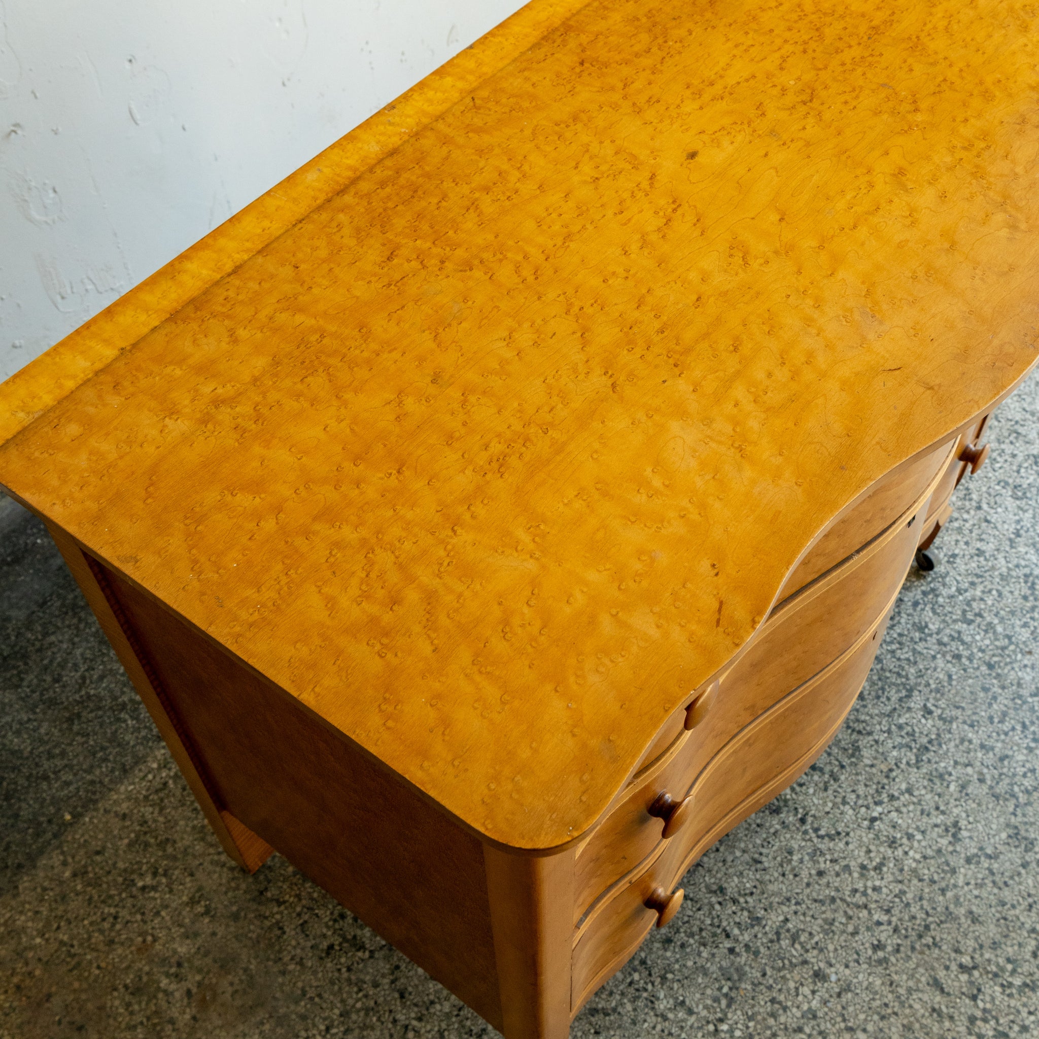Midcentury Maple Lowboy