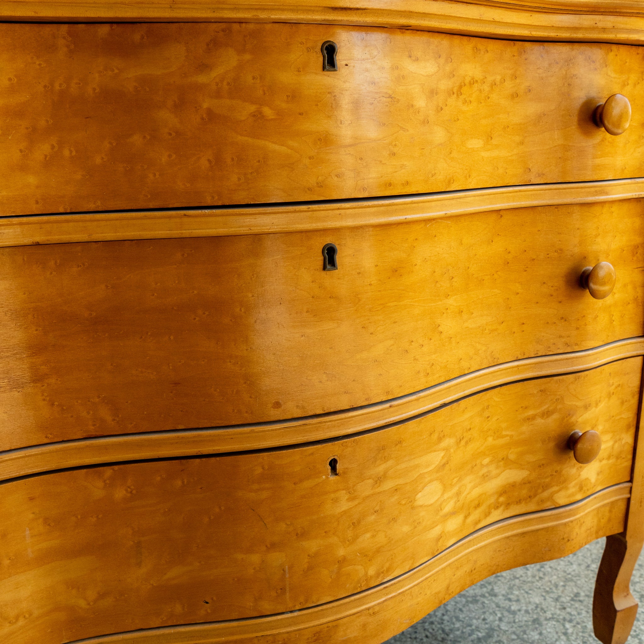 Midcentury Maple Lowboy