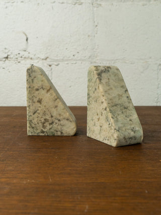 Vintage Italian Marble Bookends