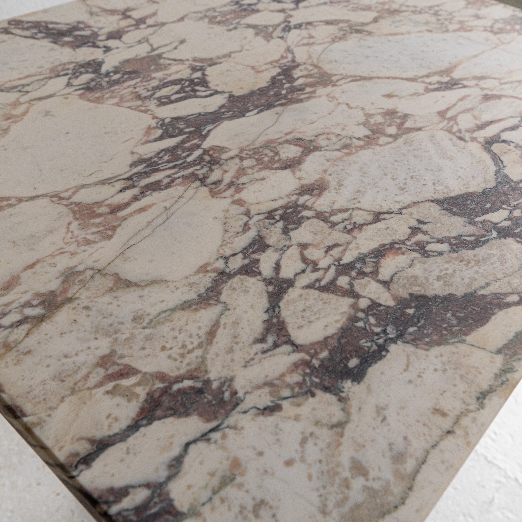 marble bistro table full marble close up view