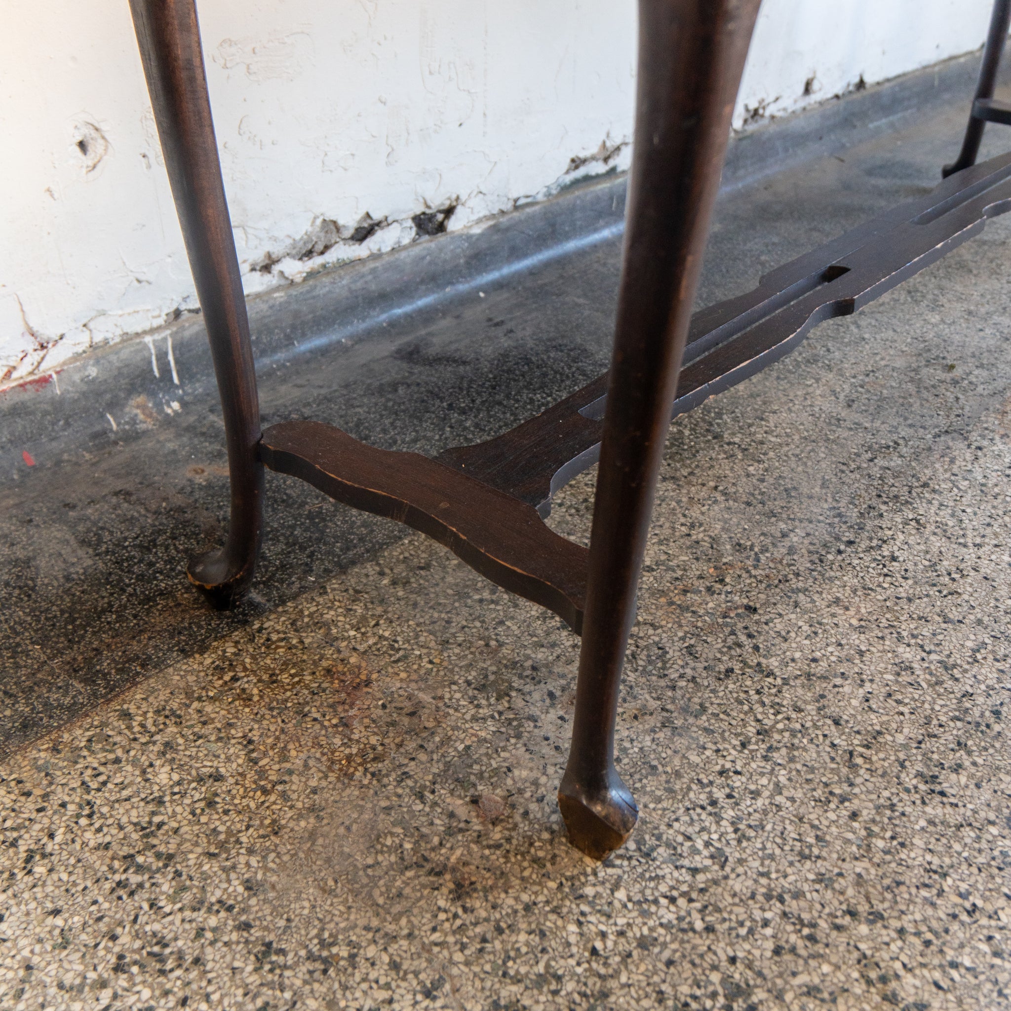 Antique Marble Entry Table