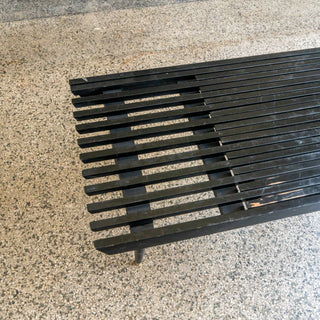 MCM Black Slat Table