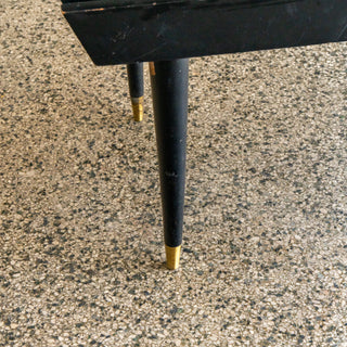 MCM Black Slat Table