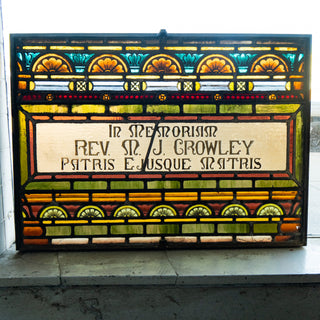 Memorial Stained Glass - Woodward Throwbacks