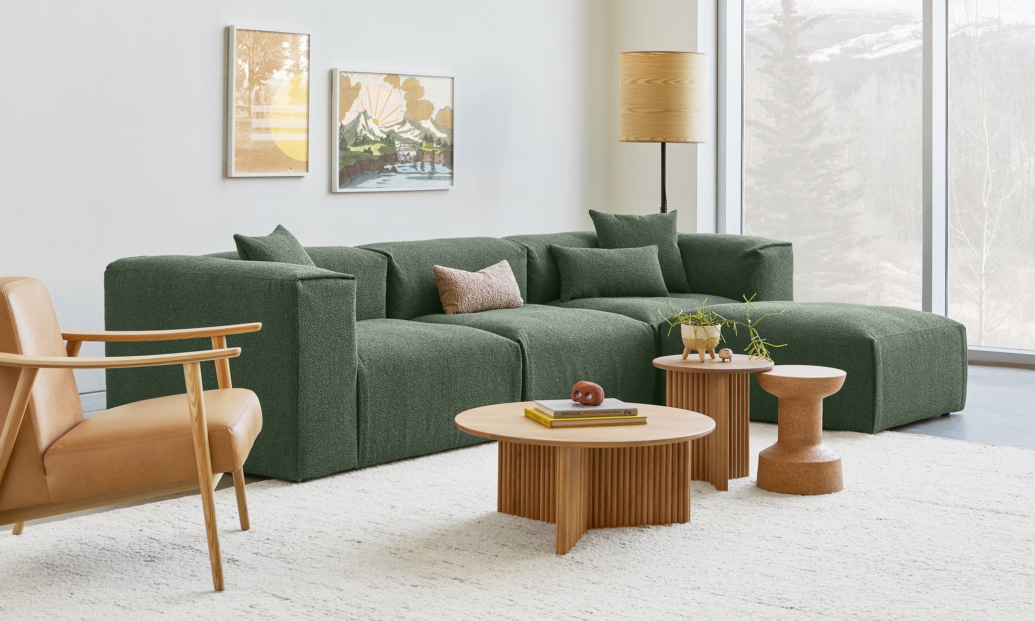 Nest Modular 4 PC Sofa