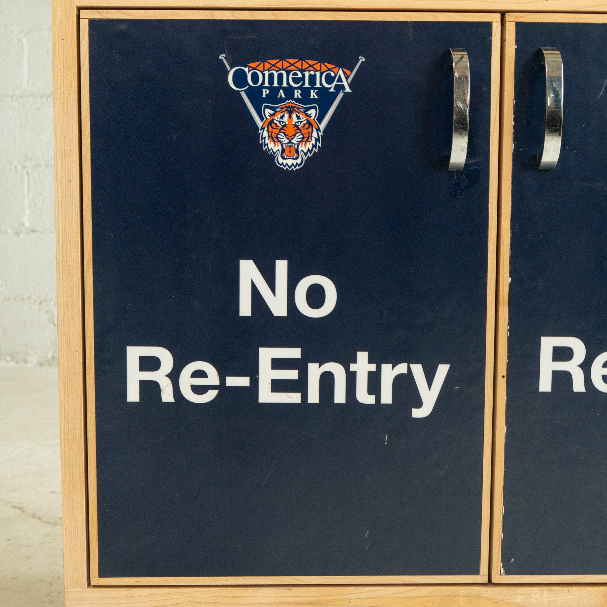 Tigers No Entry Cabinet