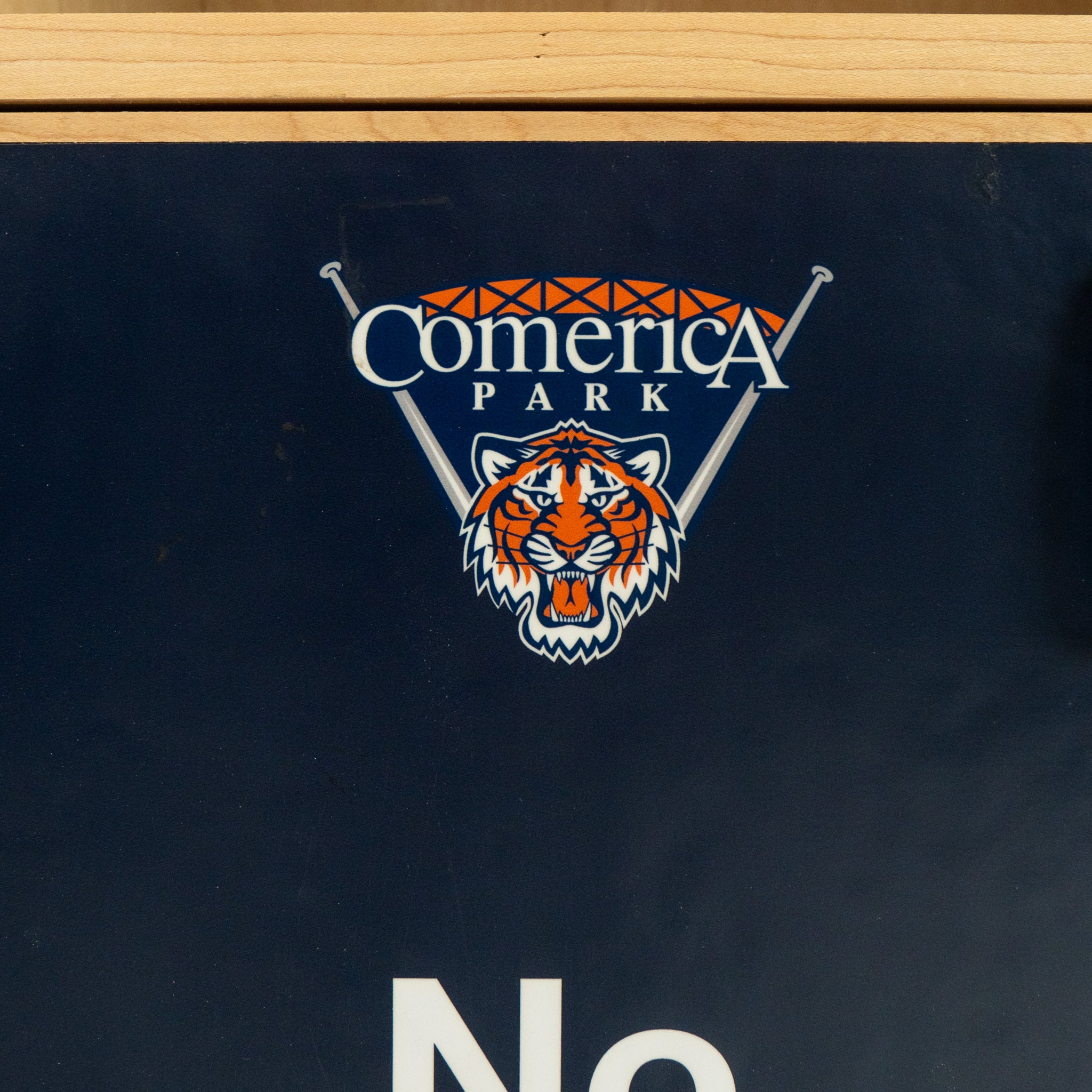 Tigers No Entry Cabinet