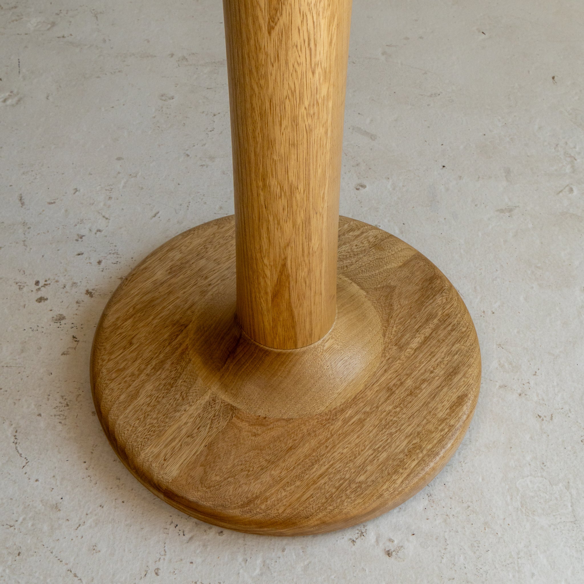 Round Pink Marble Table