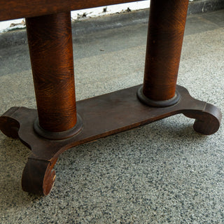 Oak Library Table
