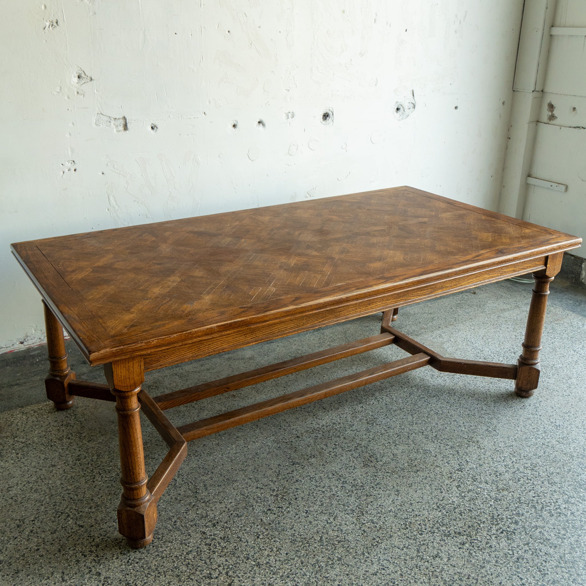 Parquet Dining Table