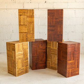 Parquet End Tables - Woodward Throwbacks