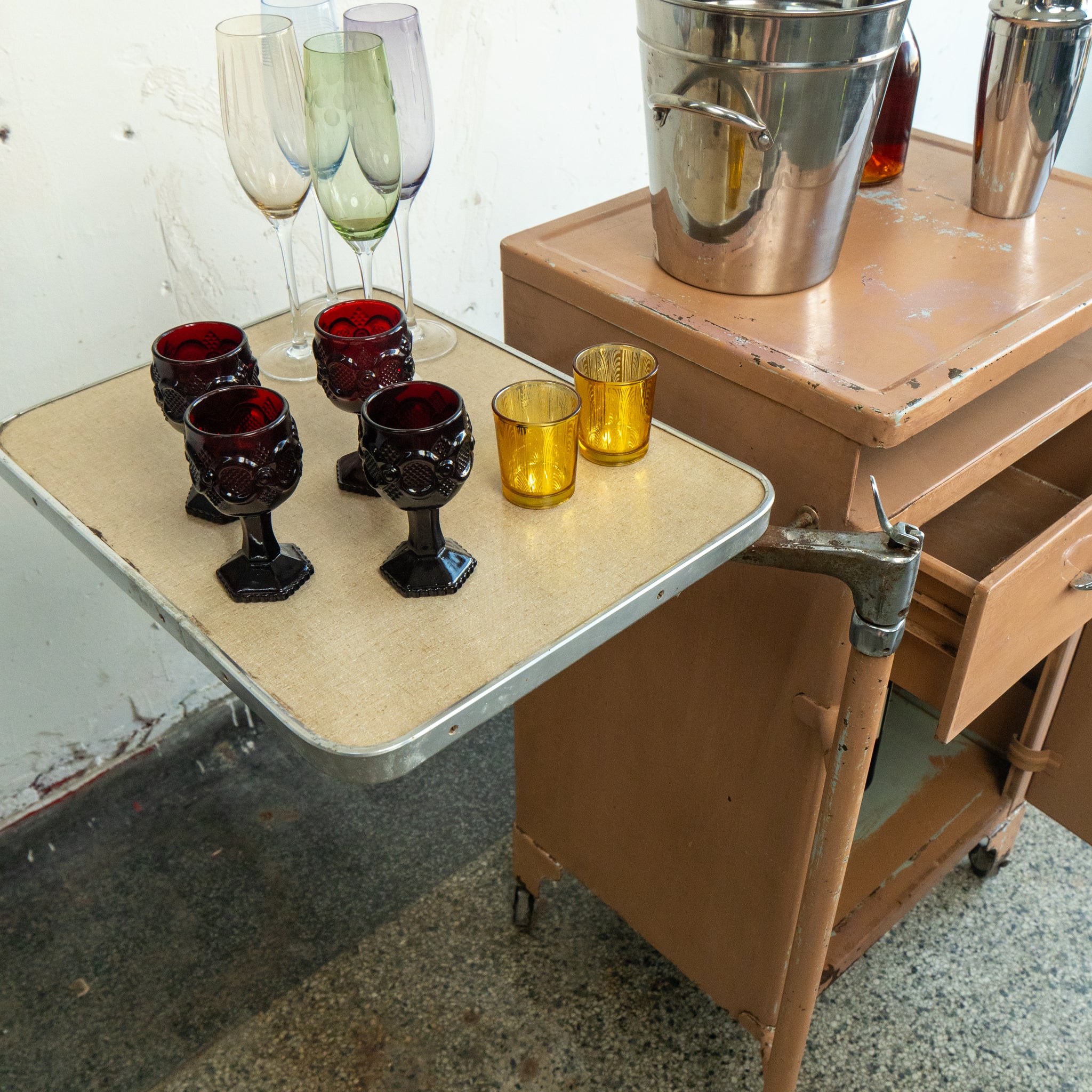 Art Deco Bar Cart