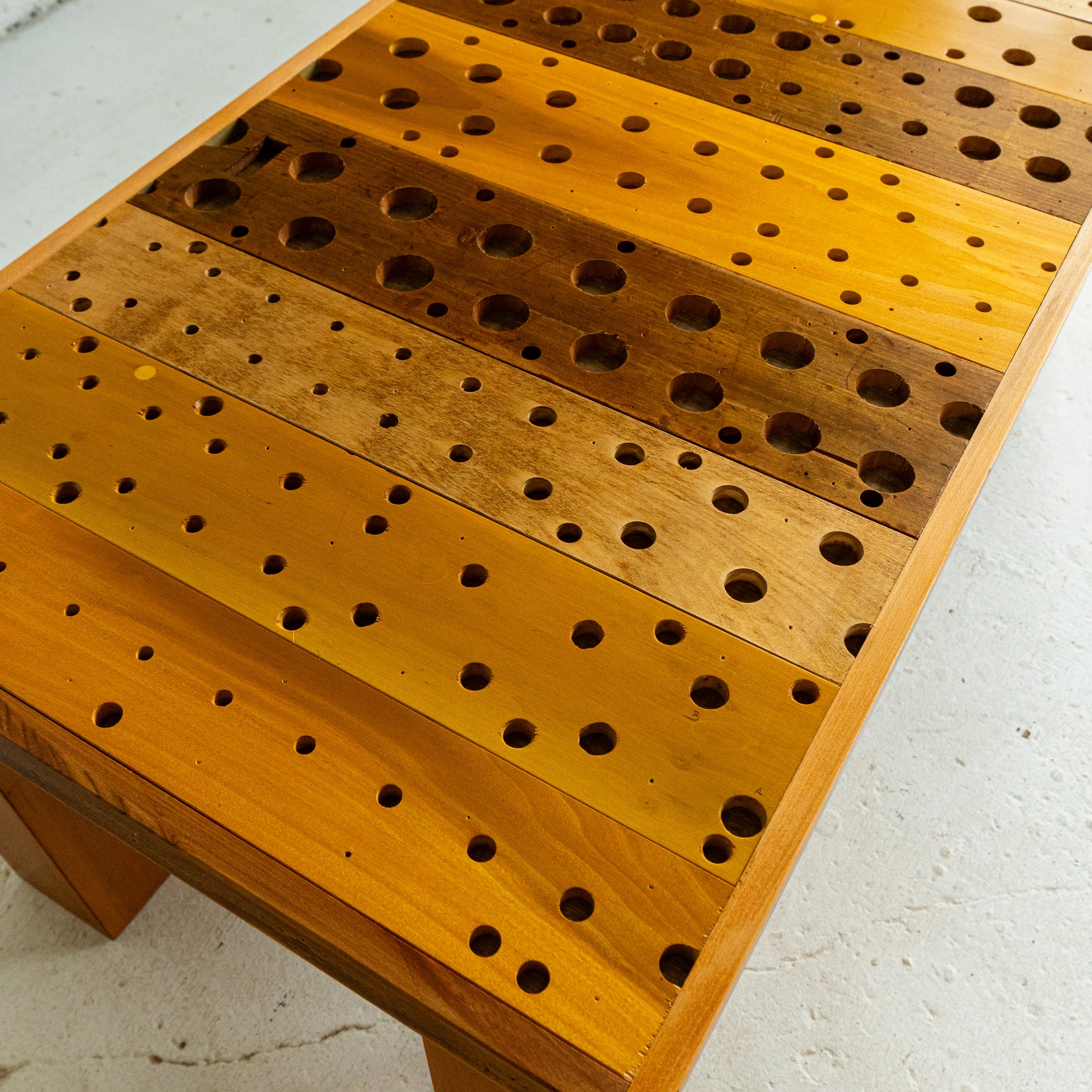 Pipe Organ Coffee Table No. 3 | Reclaimed Wood