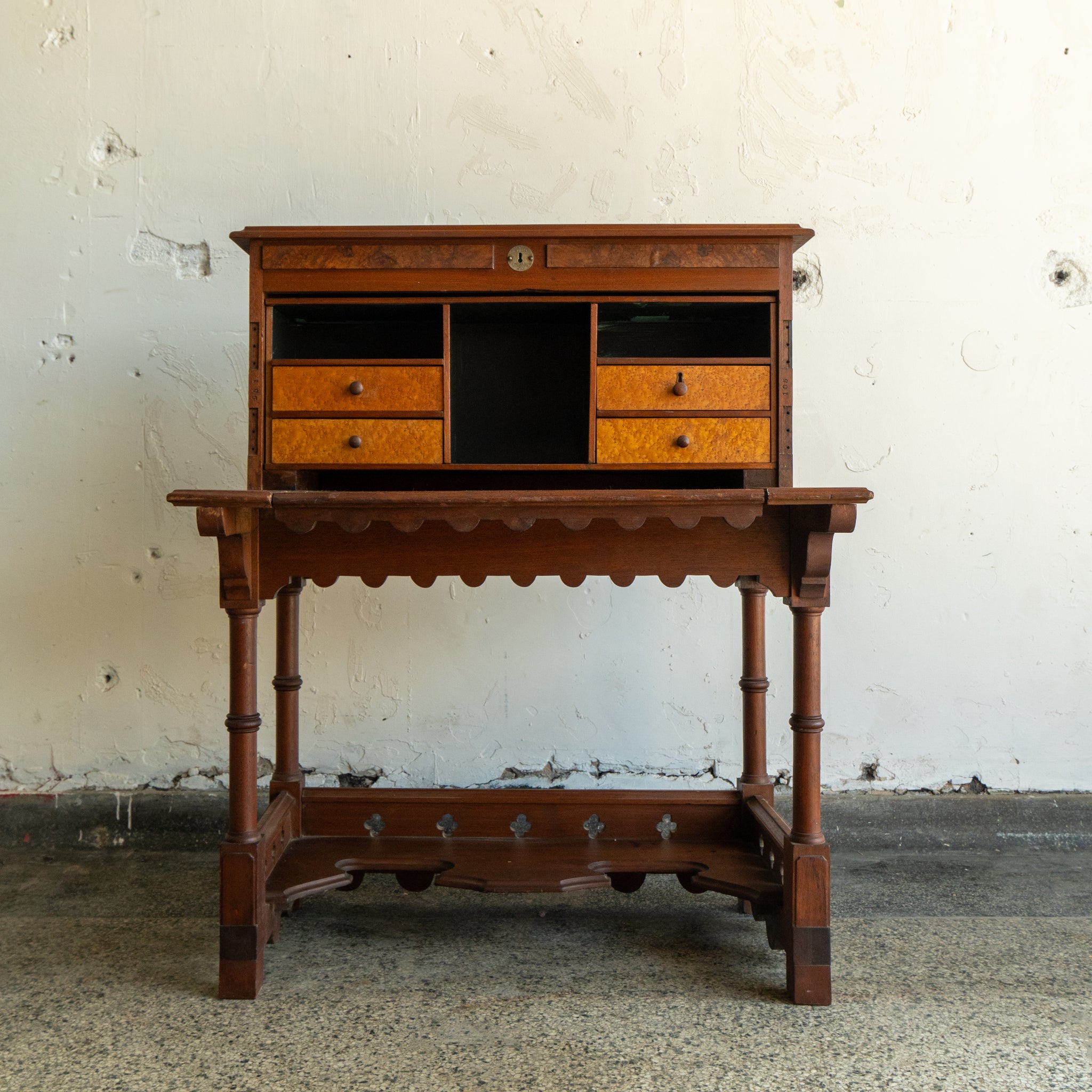 Birdseye Maple Desk