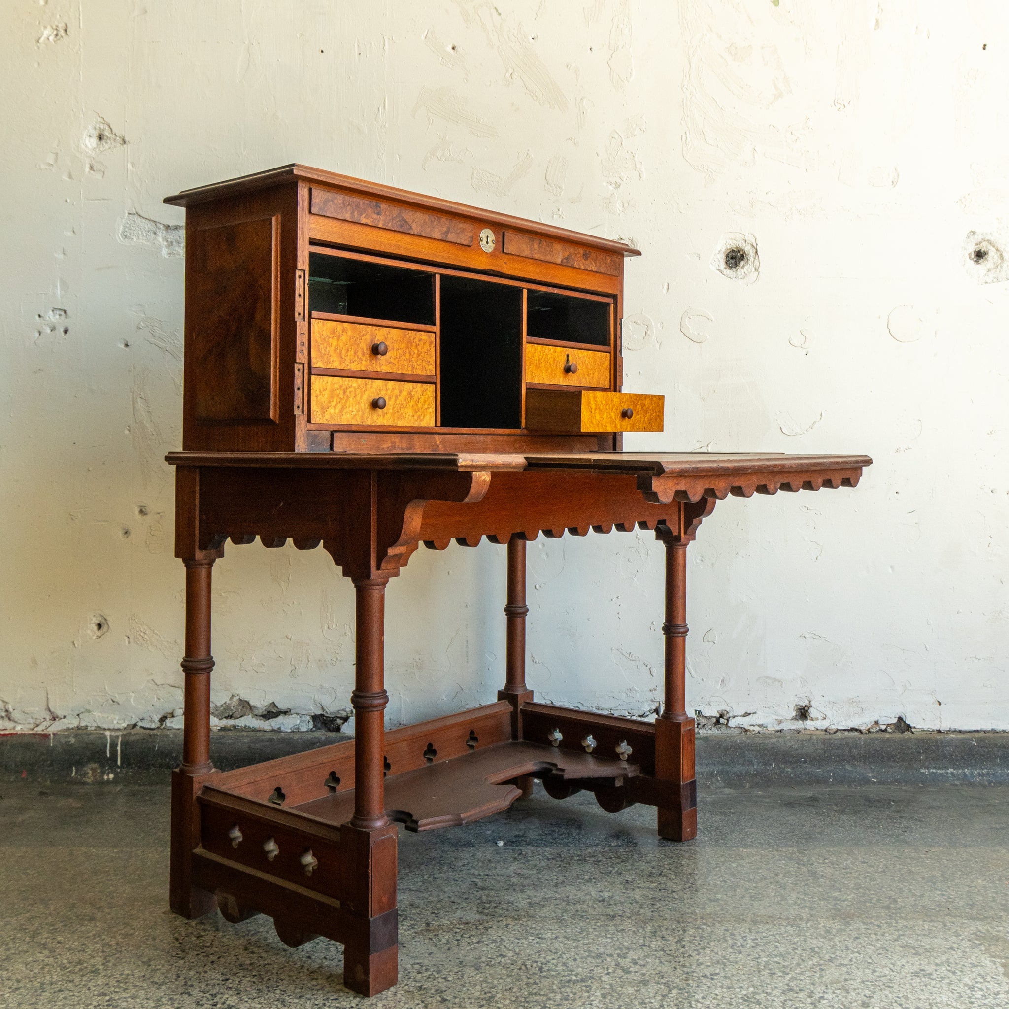 Birdseye Maple Desk