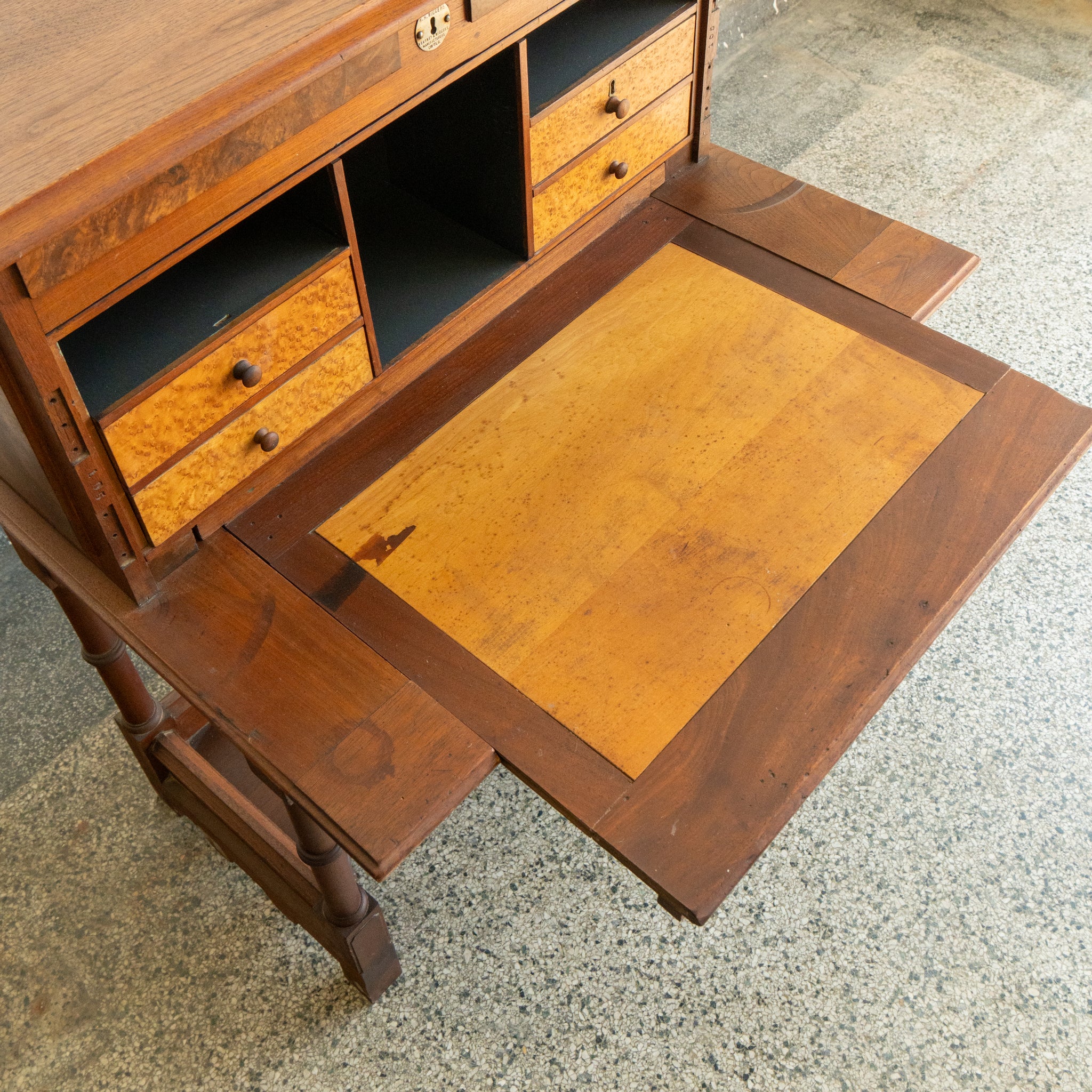 Birdseye Maple Desk