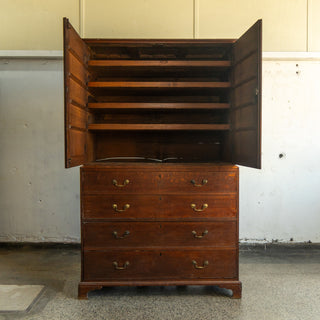 Quarter Sawn Oak Armoire Dresser