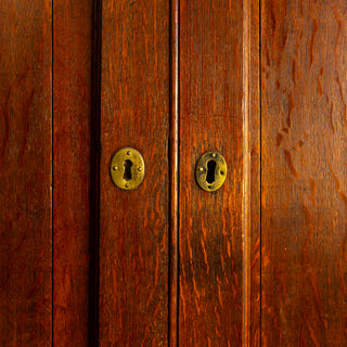 Quarter Sawn Oak Armoire Dresser