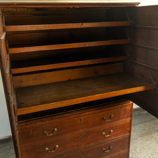 Quarter Sawn Oak Armoire Dresser