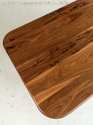 Retro Inspired Walnut Dining Table