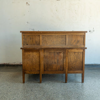 Antique Oak Roll Top Desk