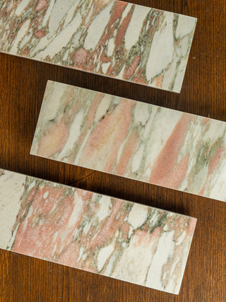 Norwegian Rose Marble Serving Board