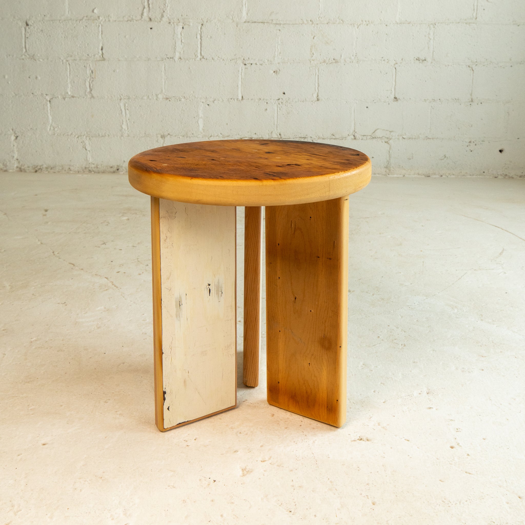 Mixed Wood End Table No. 1