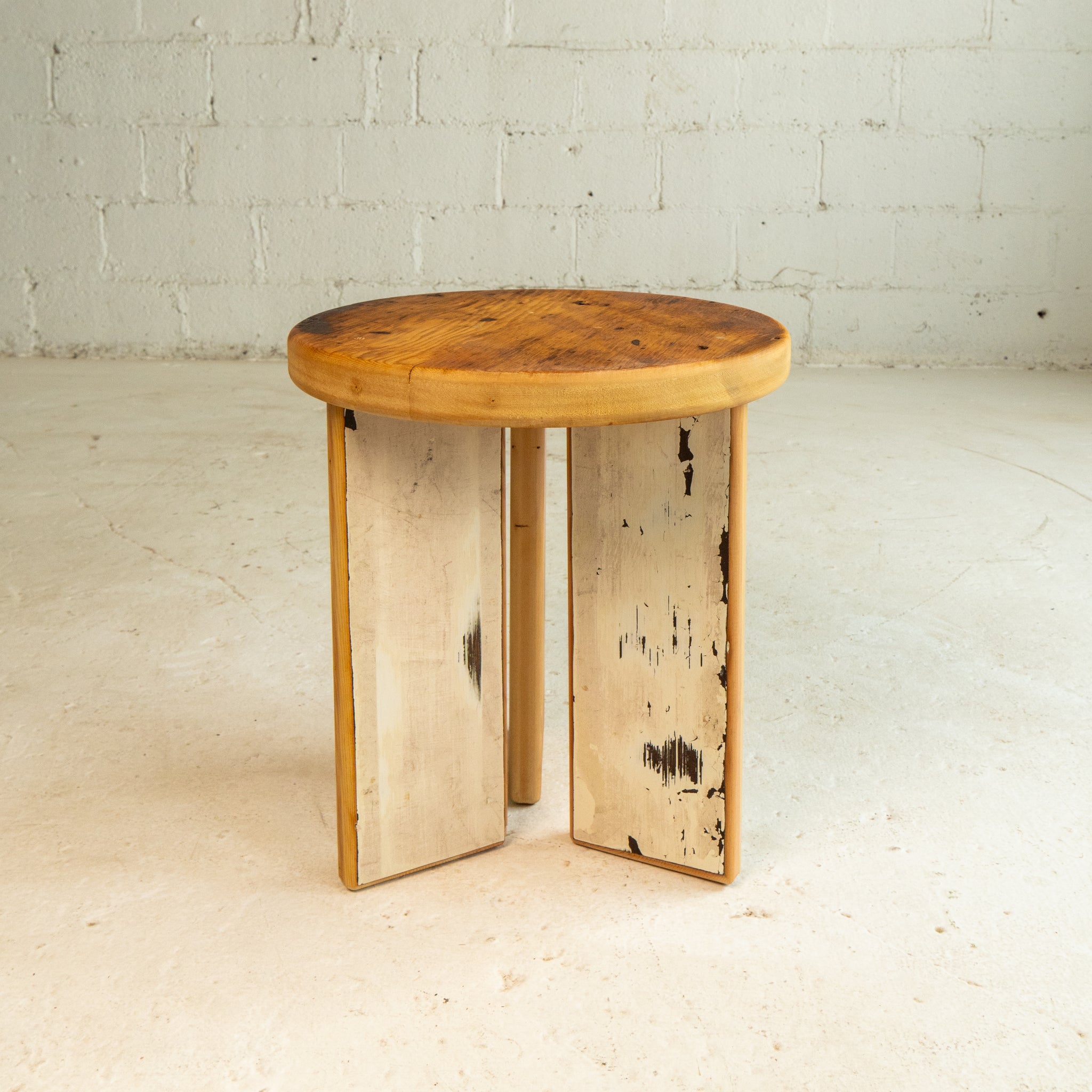 Mixed Wood End Table No. 1