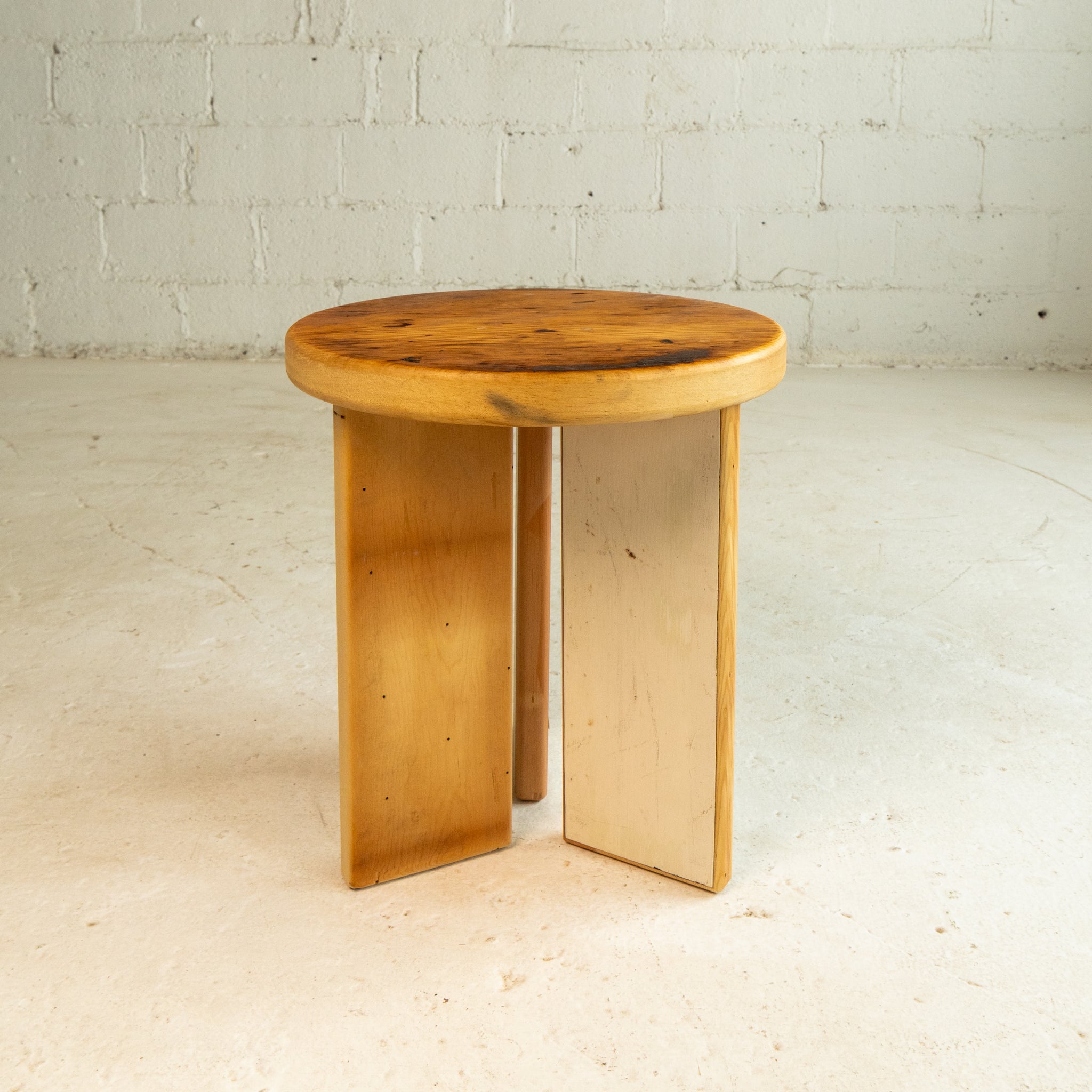 Mixed Wood End Table No. 1