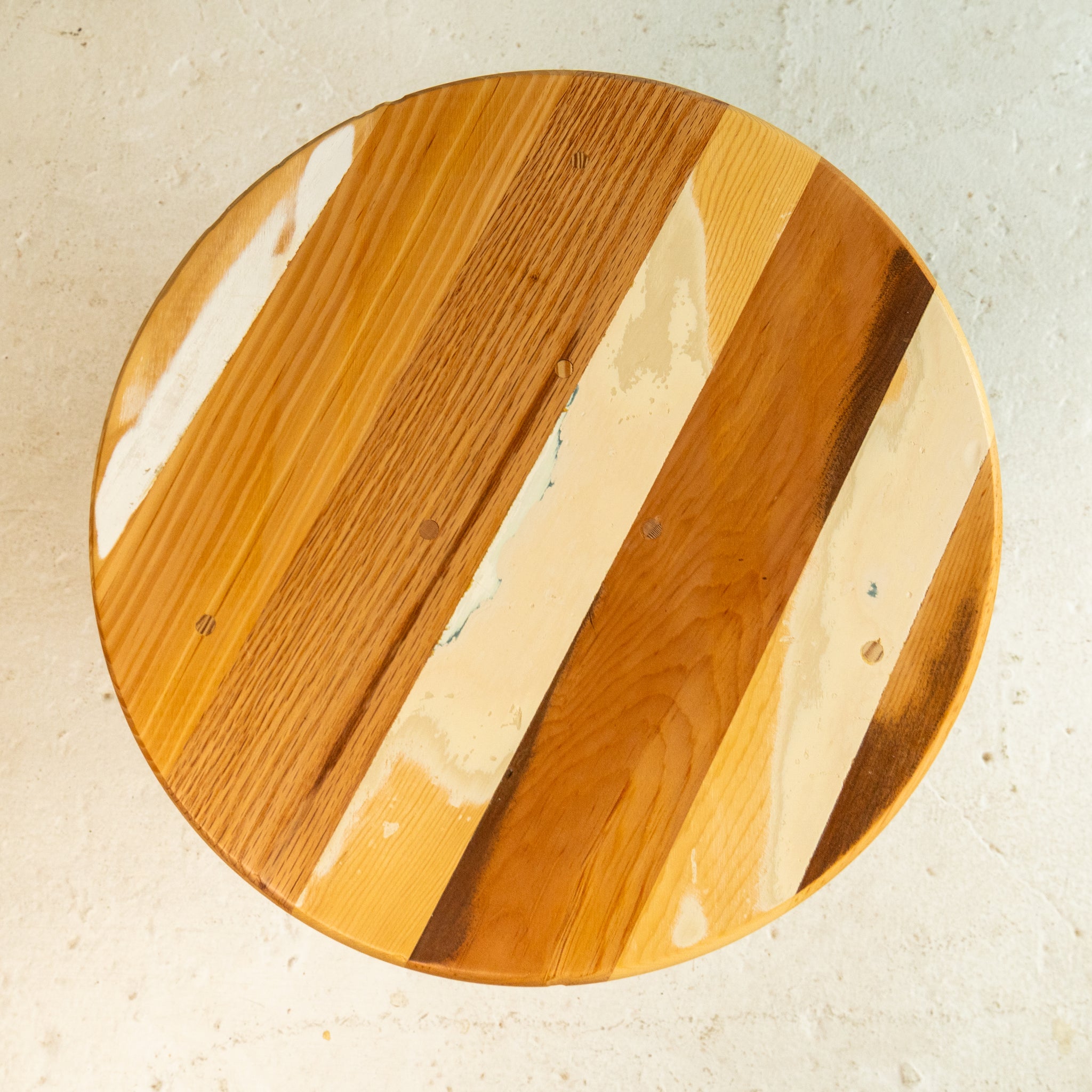 Mixed Wood End Table No. 2