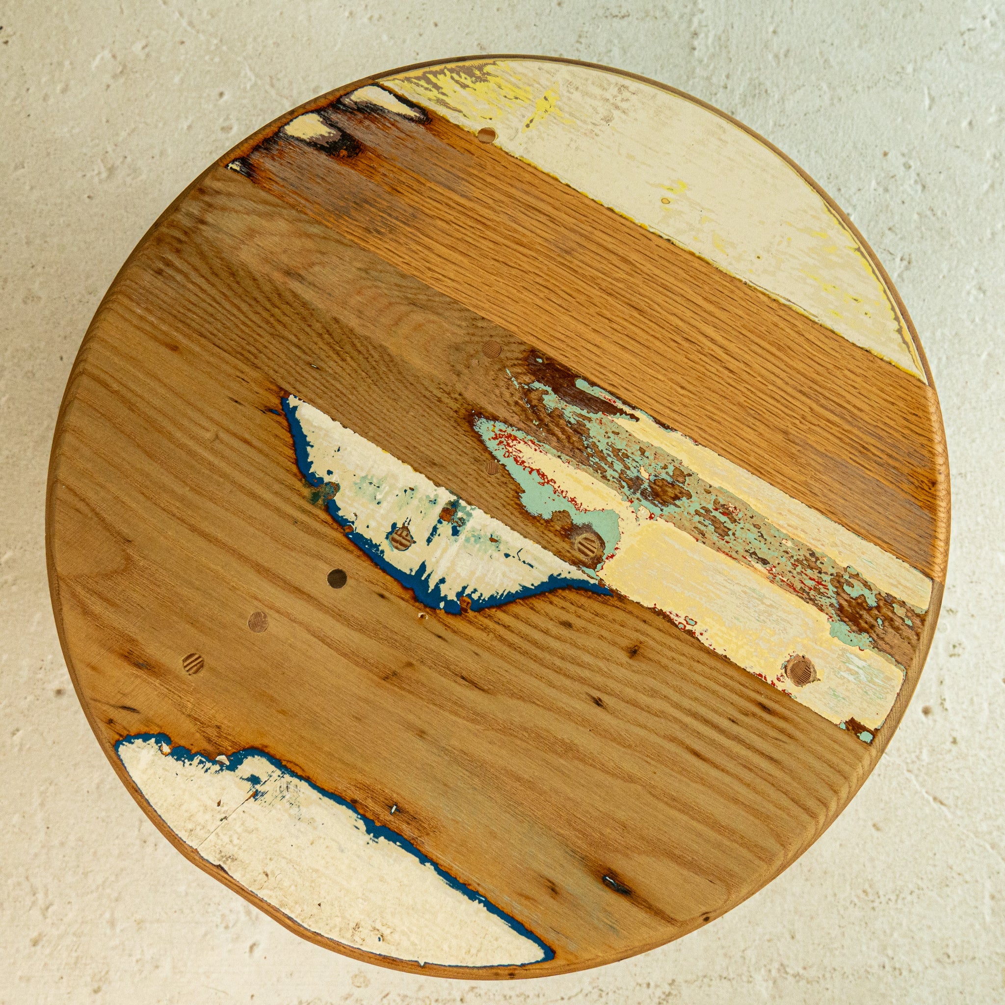 Mixed Wood End Table No. 3