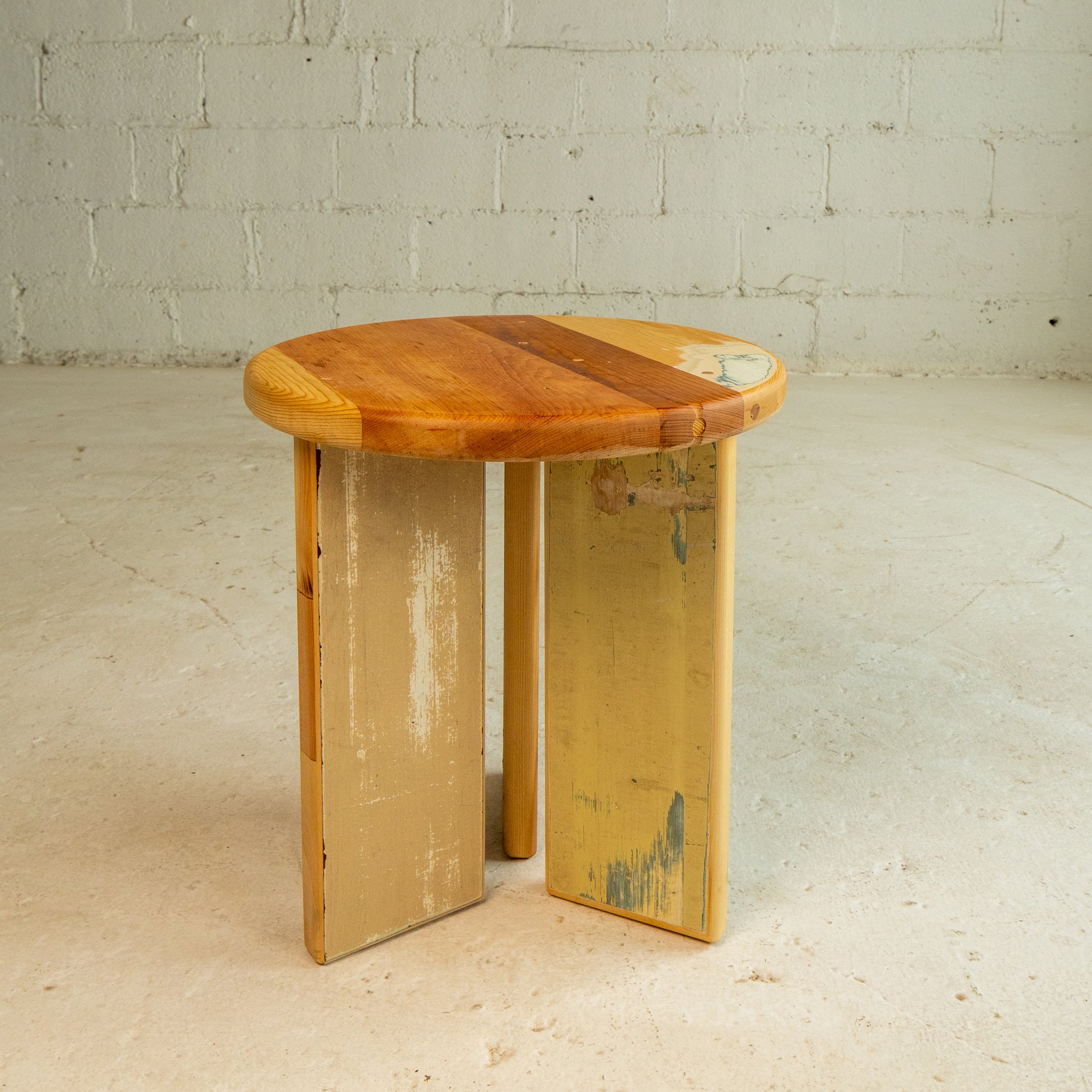 Mixed Wood End Table No. 4
