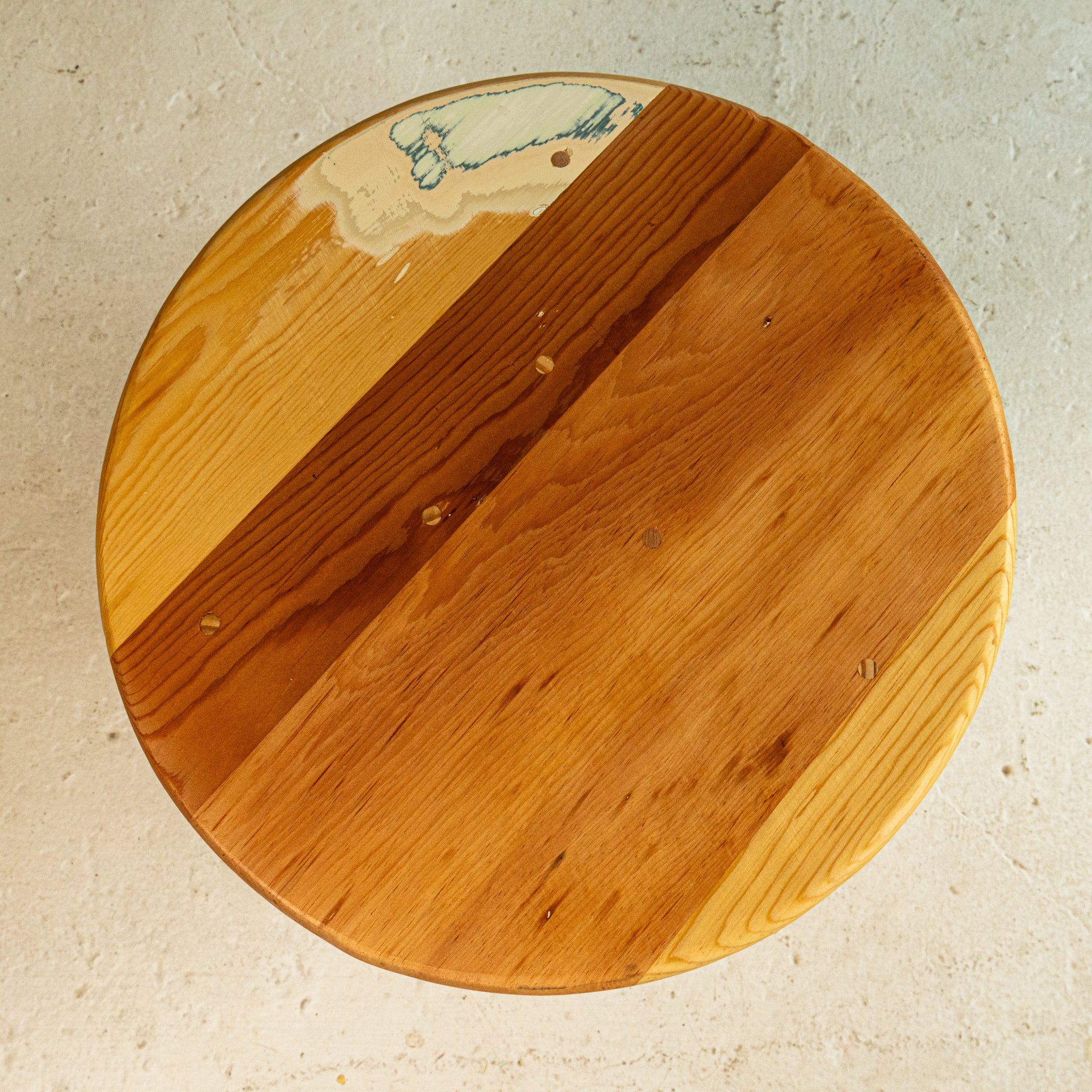 Mixed Wood End Table No. 4